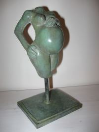bronze, maternité verte, 9 mois