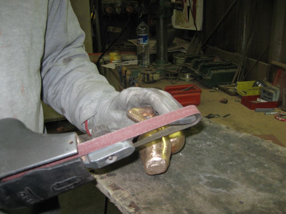 travail à la fonderie Bocquel