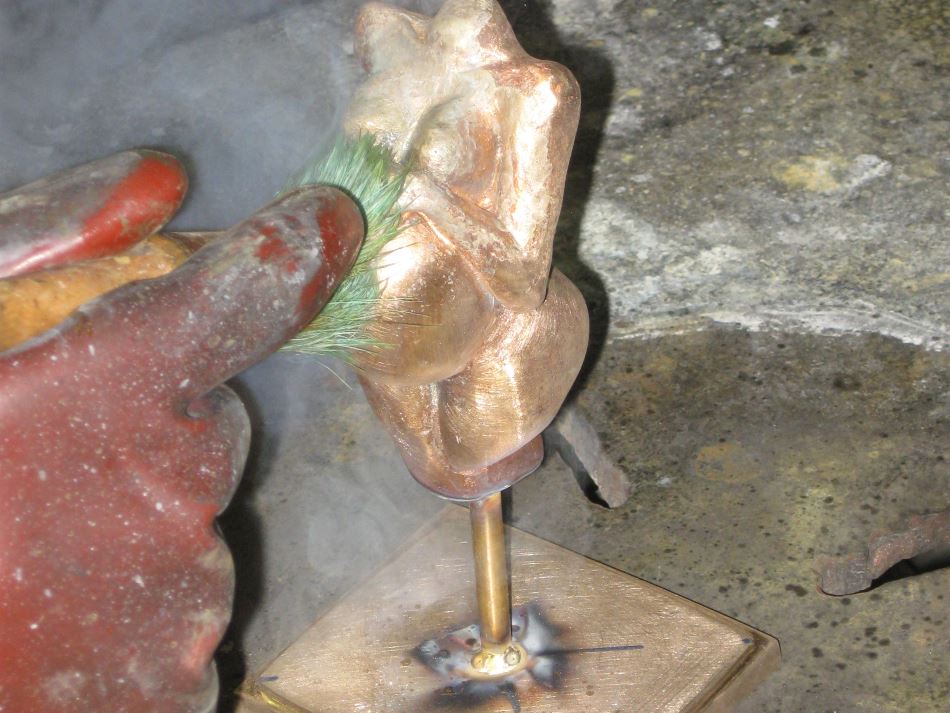 travail à la fonderie Bocquel