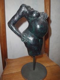 maternité patine verte